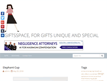 Tablet Screenshot of giftsspace.com